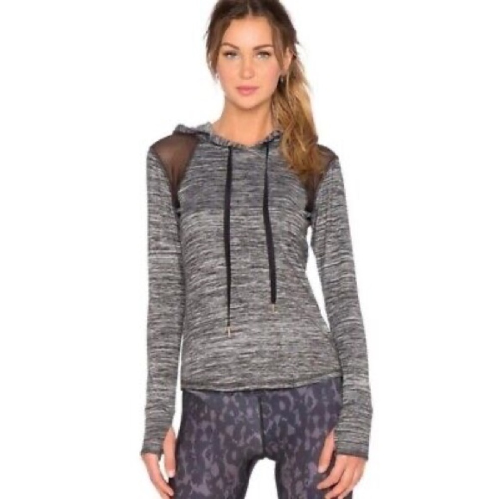 ALALA Yoga Pilates Soft Mesh Opening Hoodie
